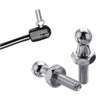TOOMYAUTO M6 x 10mm Silver Ball Stud Bolts, Pack of