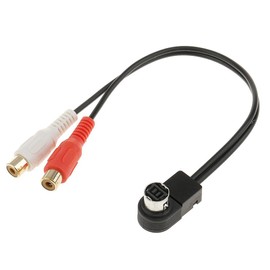 Interchangeable Convenience High Performance Stability Support ALPINE KCA-121B AI-NET RCA Auxiliary Cord Auxiliary Cord Auxiliary Auxiliary Cable