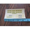 BALDWIN VINTAGE NEW OLD STOCK LITTLE RED WAGON STICKERS