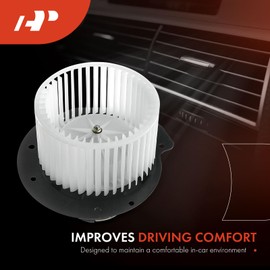 A-Premium Front HVAC Heater Blower Motor and Resistor Assembly Compatible with Ford Vehicles - For F-150 1987-1992/1996, For F-250/Bronco 1987-1996, For F-250 HD 1997, For F-350 1987-1997 - 2-PC Set