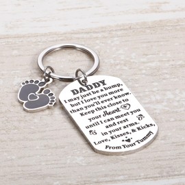 New Daddy Gift for Men from Wife, Pregnancy Announcement for Husband,New Dad Gifts for First Time Father, Daddy to Be Gifts for 1st Time Dad, 1st Fathers Day Gender Reveal Gift