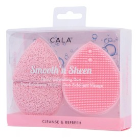 Cala Exfoliador Facial Duo Para Una Piel Renovada Cala Color Rosa
