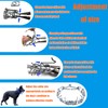 Adjustable Dog Ｎo Pull Ｃollar for Small Medium Large Dogs