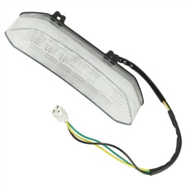 Caltric Complete Taillight fits Yamaha YFZ450R YFZ450X YFZ450RSE 2009 - 2020 Brake Light