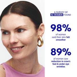 Wrinkles Schminkles Eye Wrinkle Patches | Smooth Eye Wrinkles, Crows Feet & Dark Circles Overnight | 6 Pairs Reusable Medical Grade Silicone Patches