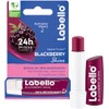 Labello Blackberry Shine Lip Balm with Soft Red Shine for