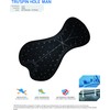 Sparx - Pantalones cortos de triatlón para hombre (negro/verde neón,