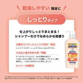 MediQuick H Scalp Medical Shampoo, Moist Refill, 9.5 fl oz (280 ml) (Prevents Dandruff Itching, Drying, Sterilizing, Anti-Inflammatory)