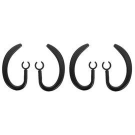 Hemobllo Ganchos para Auriculares Clip De Oreja Rotatorio Repuesto Universal para Audífonos Inalámbricos 4 2 De 6 Mm Y 2 De 7 Mm para Deporte Y Correr