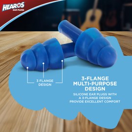 Hearos Multi-Purpose Series Ear Plugs, 4 Count