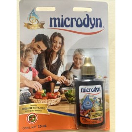 MICRODYN Vegetable Wash 15 ml NEW in sealed package