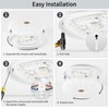 VIPMOON 42W LED Ceiling Light, Diameter 300mm Energy Efficient Ceiling
