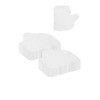 wakiyaku Non-woven Fabric Dust Mitts Dusting Cloth Cleaning Gloves (60)