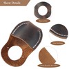 Toprank Leather Thumb Guard for Wood Carving - Premium Full