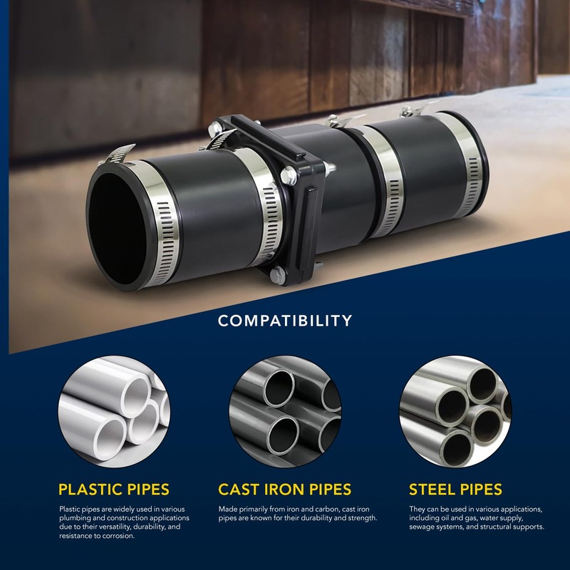 SUPPLY GIANT TQDW44 Plastic Sump Pump Check Valve with PVC
