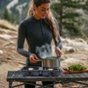 2-Burner Foldable Camping Stove with Griddle and Carrying Bag，16000 BTU