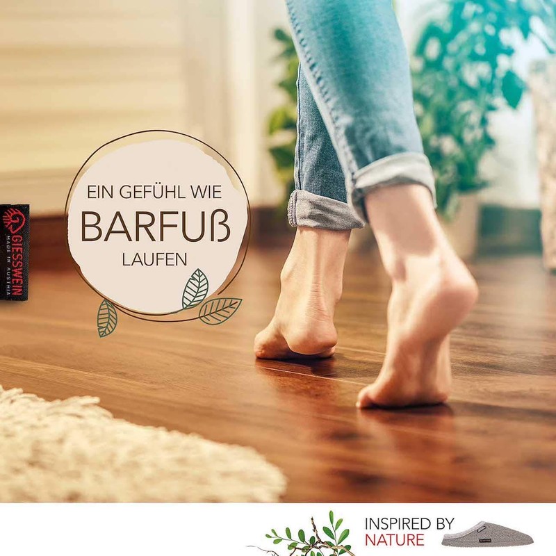 GIESSWEIN Dannheim Unisex Slippers, Natural 268, 37 eu