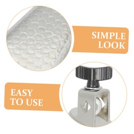 JOINPAYA Metal Cowbell Percussion Instrument: 6-Inch Silverfor Sports Events Cheering and Music User-friendly Noise Maker for Parties Design with Sound