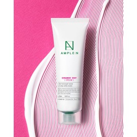 AMPLE:N Crema de chupito de cerámica 1.69 oz. Crema hidratante dermatológicamente probada con ceramida, fortalece la barrera de la piel, hace que la piel esté húmeda y saludable para pieles sensibles y ásperas (50 ml)