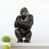 VWAQ Gorilla Wall Decal, Realistic Animal Vinyl Sticker Animal Jungle