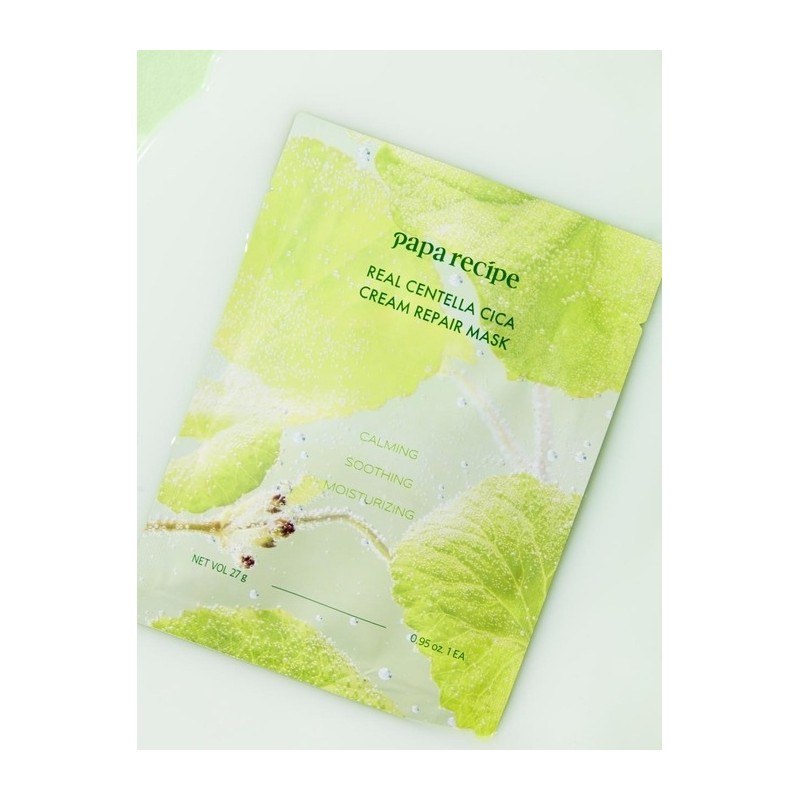 Real Centella Cica Cream Repair Mask (10 sheets) / 리얼
