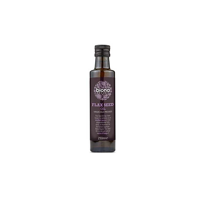 BIONA Organic Flax Oil 250ml (Pack of 1)