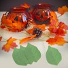 MECCANIXITY 50 Pack Artificial Leaves Fall Leave Cutouts Thanksgiving Day