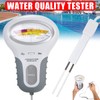 Water Quality Tester, Digital Spa Hot Tub Analyzer, 2-in-1 PH