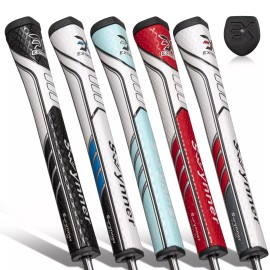 Swynner Design Extreme Pistol 2.0 Anti Slip Golf Putter Grip Choice of Colors - Blue/Grey