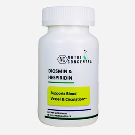 NutriConcentra Varicose Vein Relief, Enhance Legs Circulation, Strong Vein, 90 Capsules, 750 mg