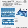 3-in-1 Stainless Steel Collective Drill Bit Gauge Pro | 118
