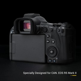 EOS R5 Mark II Eye Cup Eyepiece, JJC Soft Rubber Eyecup Viewfinder Cover for Canon EOS R5 Mark II R5 II Mirrorless Camera(Not for R5), Replaces Canon ER-KE Eyecup, Not Affect The Use of LCD Screen