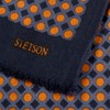 Stetson Allover Dots Scarf Polka Dot Wool Scarf Warm Men's