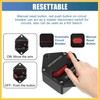 REPAIROCK Waterproof 200A Circuit Breaker with Auto Reset Fuse Inline