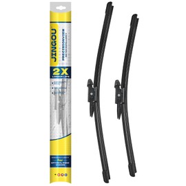 22"+20" Front Windshield Wiper Blades Compatible with Ford Mustang 2010-2024, Lincoln MKZ 2013-2020 OEM QUALITY Premium All-Season Automotive Replacement Wipers(Pack of 2)