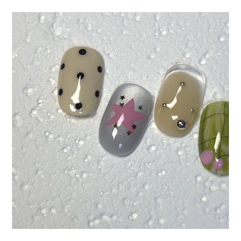 [Rene] Rhythm handmade nail tips, daily nail specialist / [르네]