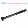sourcing map Hex Lag Screws 5/16" x 3-1/2" Carbon Steel