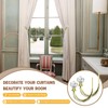 IAGORYUE Curtain Holdbacks 2 Pcs Acrylic Crystal Ball Curtain Tie