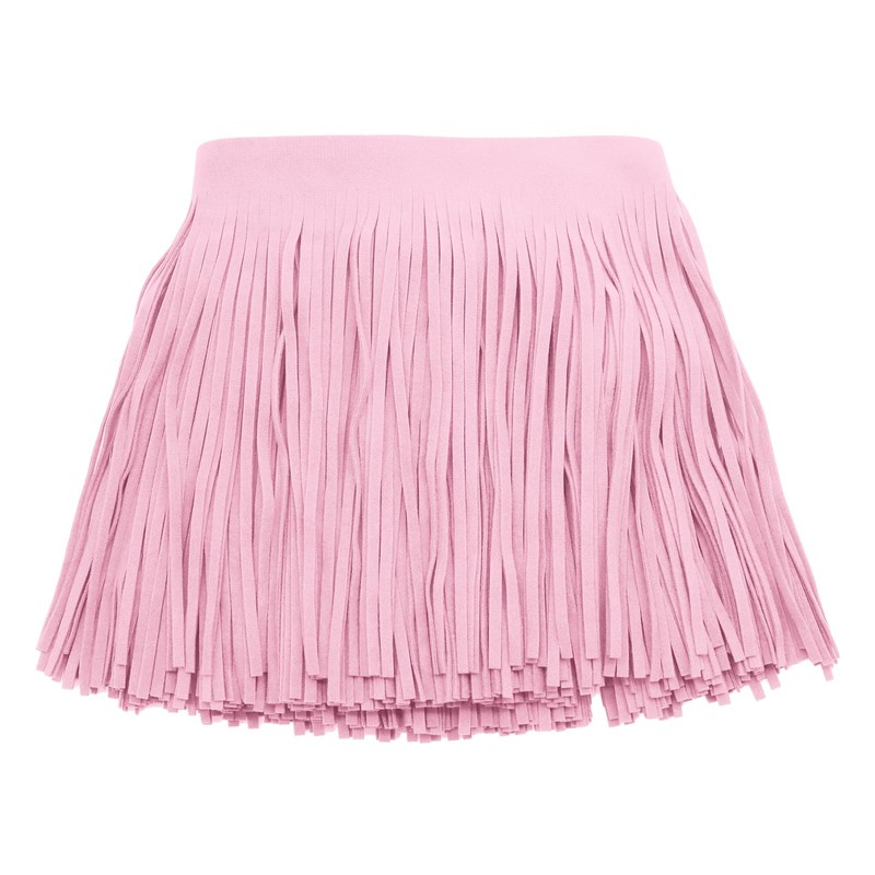 Luomorgo 2 Yards Suede Fringe Trim 6" Wide - Faux