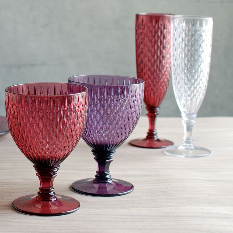 KINTO 22834 ROSETTE Champagne Glass, 5.3 fl oz (160 ml),