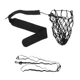 Kisangel Football Training Net Bag Workout Belt for Men Soccer Trainer Aid Adjustable Soccer Kicking Strap Sturdy Football Trainer Strap