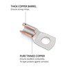 Wirefy 60 PCS Tinned Copper Wire Lugs Kit - Battery