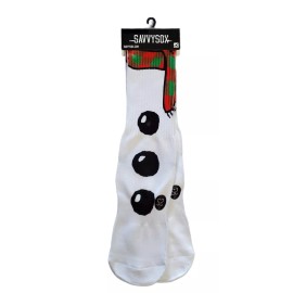 savysox FEELING FROSTY Fun Snowman Frosty the Snowman Socks Christmas Gift Costume