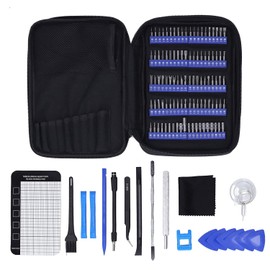 Juego de destornilladores multifuncionales de 120 pulgadas Kit de herramientas domésticas con mango plateado para teléfonos celulares, computadoras y portátiles