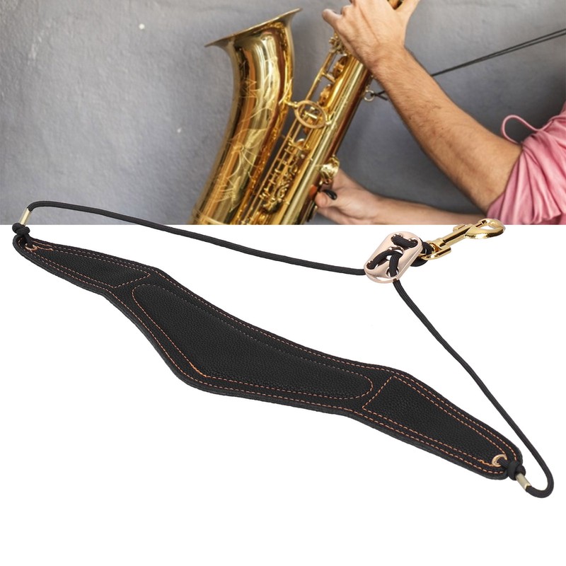 Saxophone Single Shoulder Strap Soft Sax Padded Shoulder Harness for