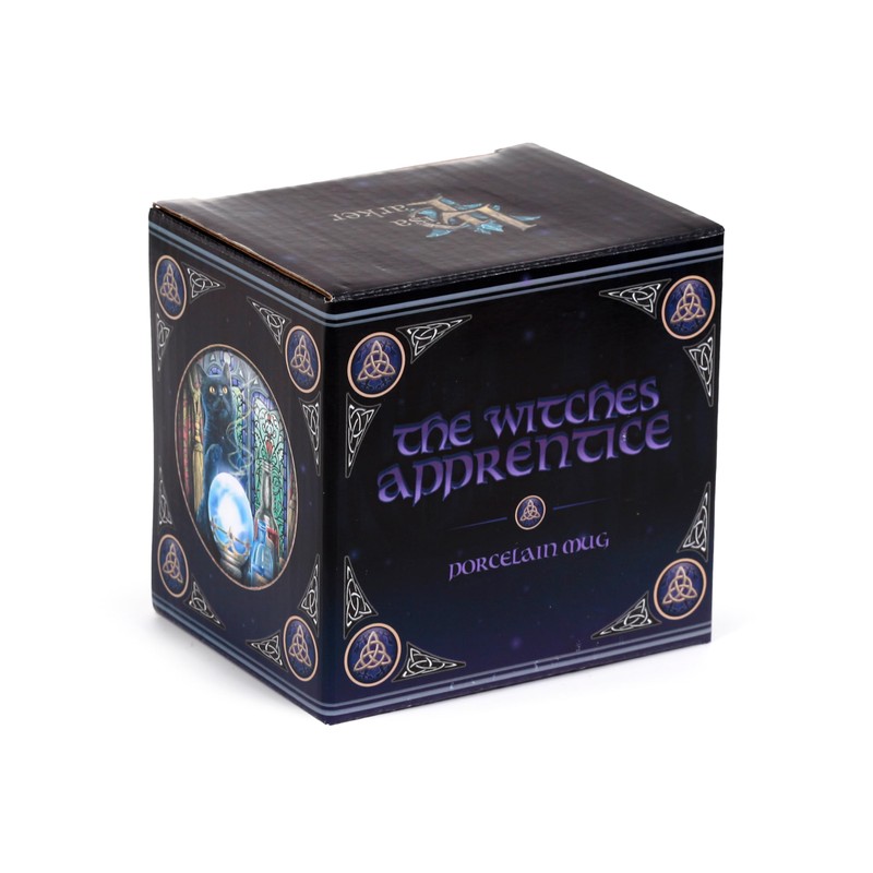 Puckator Tazza in Porcellana 300ml - Witch's Apprentice Cat -