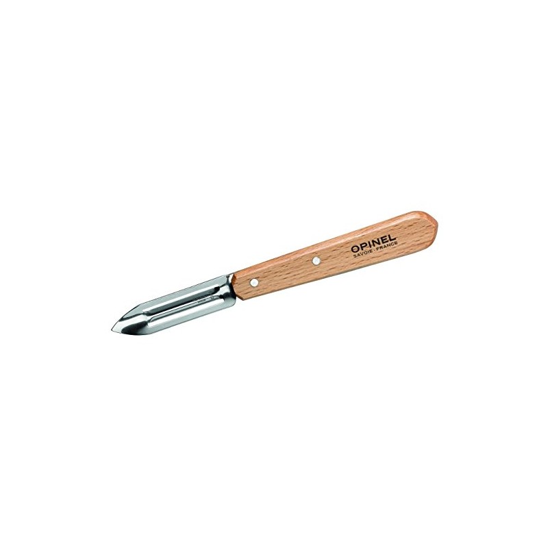 Opinel Unisex Opinel Schälmesser, Doppelte Klinge, Edlestahl Messer, Grau, M
