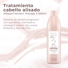 Tratamiento Cabello Alisado Alfaparf Keratin Therapy 2 500ml