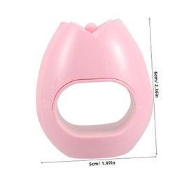 TOVINANNA Mini UV Nail Lamp Portable USB Nail Dryer with Rose Design for Quick Drying for Single Finger Use Compact and Stylish