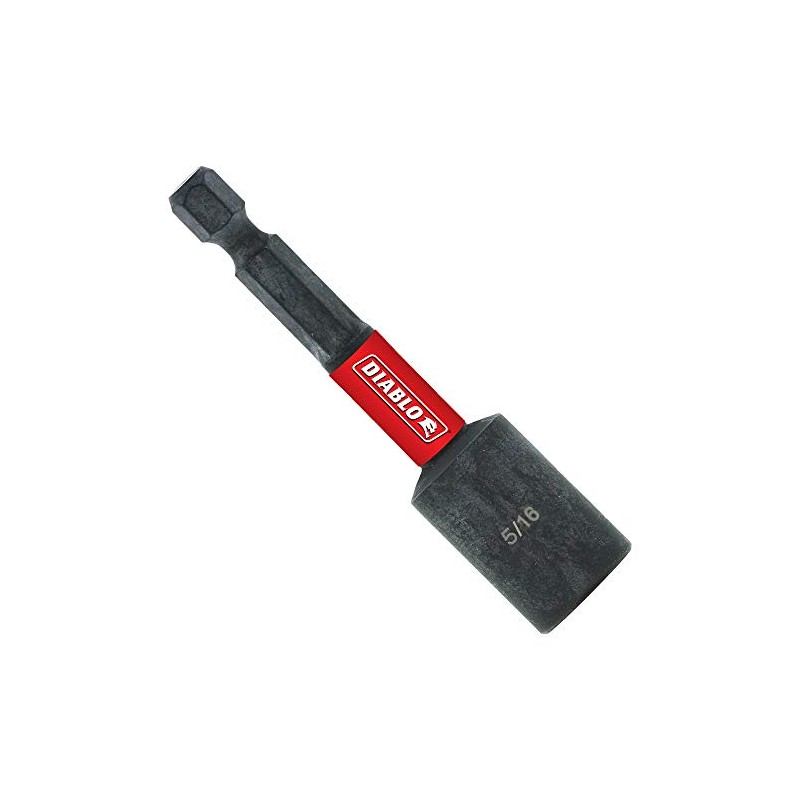 Diablo Magnetic Nut Driver - Anti-Wobble Grip, Impact Strong Design,